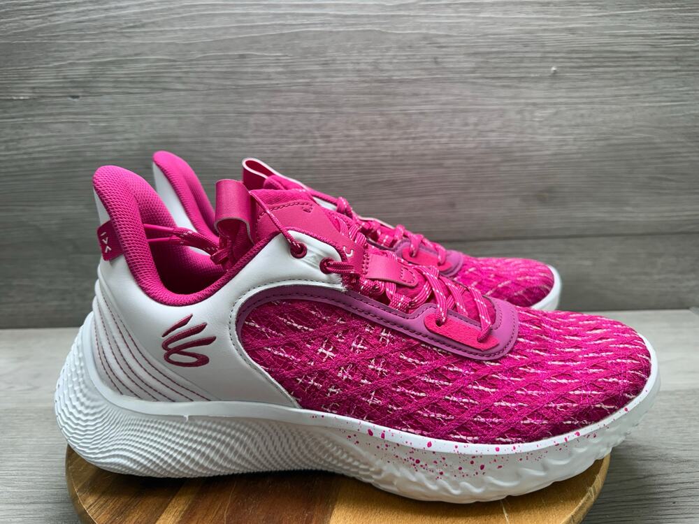 Men 12 Under Armour Curry Flow 9 Team Basketball Shoes Pink 3025631 W 14